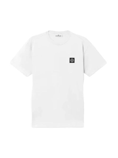 T shirt COTTON JERSEY Stone Island | L2S15 2100027 S0013V0001 WHITE